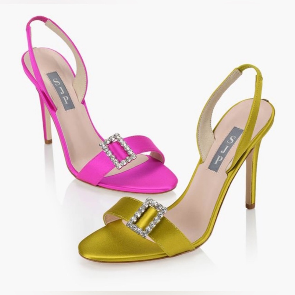 NEW 39.5/8.5 SJP by Sarah Jessica Parker Rogue Bis Heels